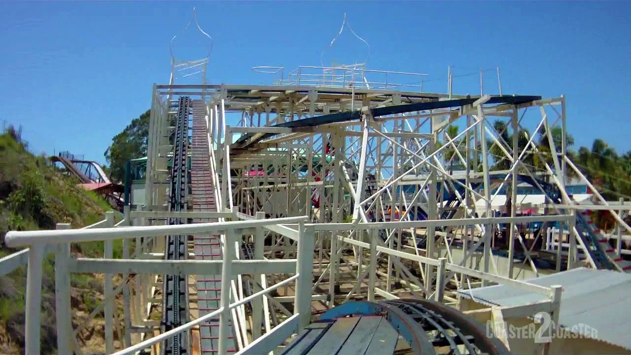 Wild Mouse Coaster POV 2 - Aussie World - Sunshine Coast, Queensland, Australia