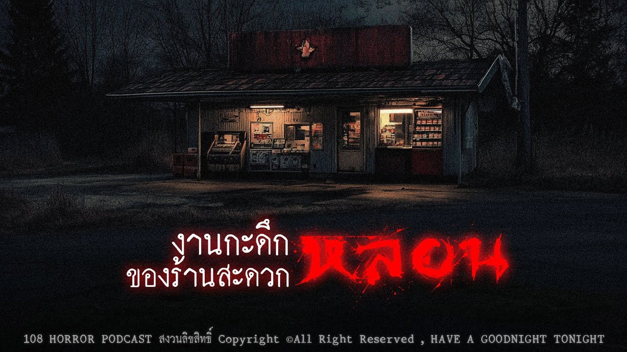 งานกะดึกของร้านสะดวกหลอน (จังหวัดบุรีรัมย์) | 108 เรื่องหลอน PODCAST EP.536