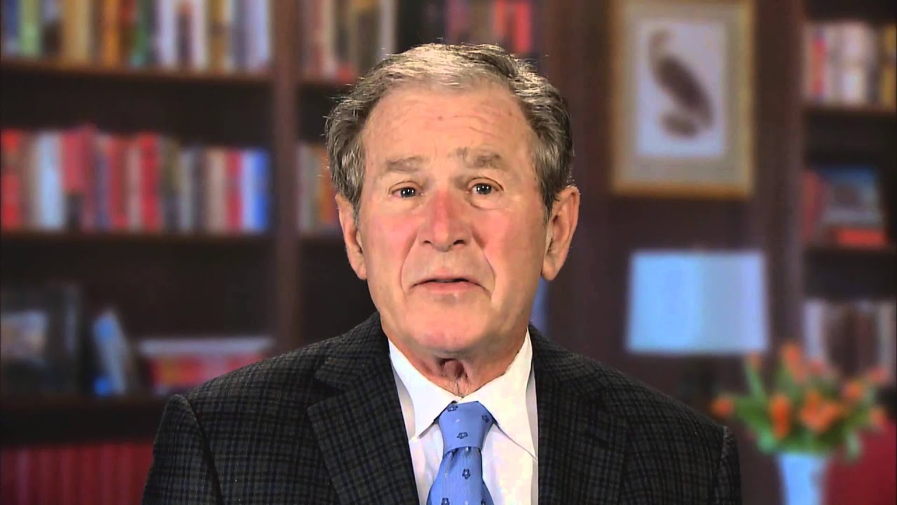 President George W. Bush Raises Awareness On Mental Illness