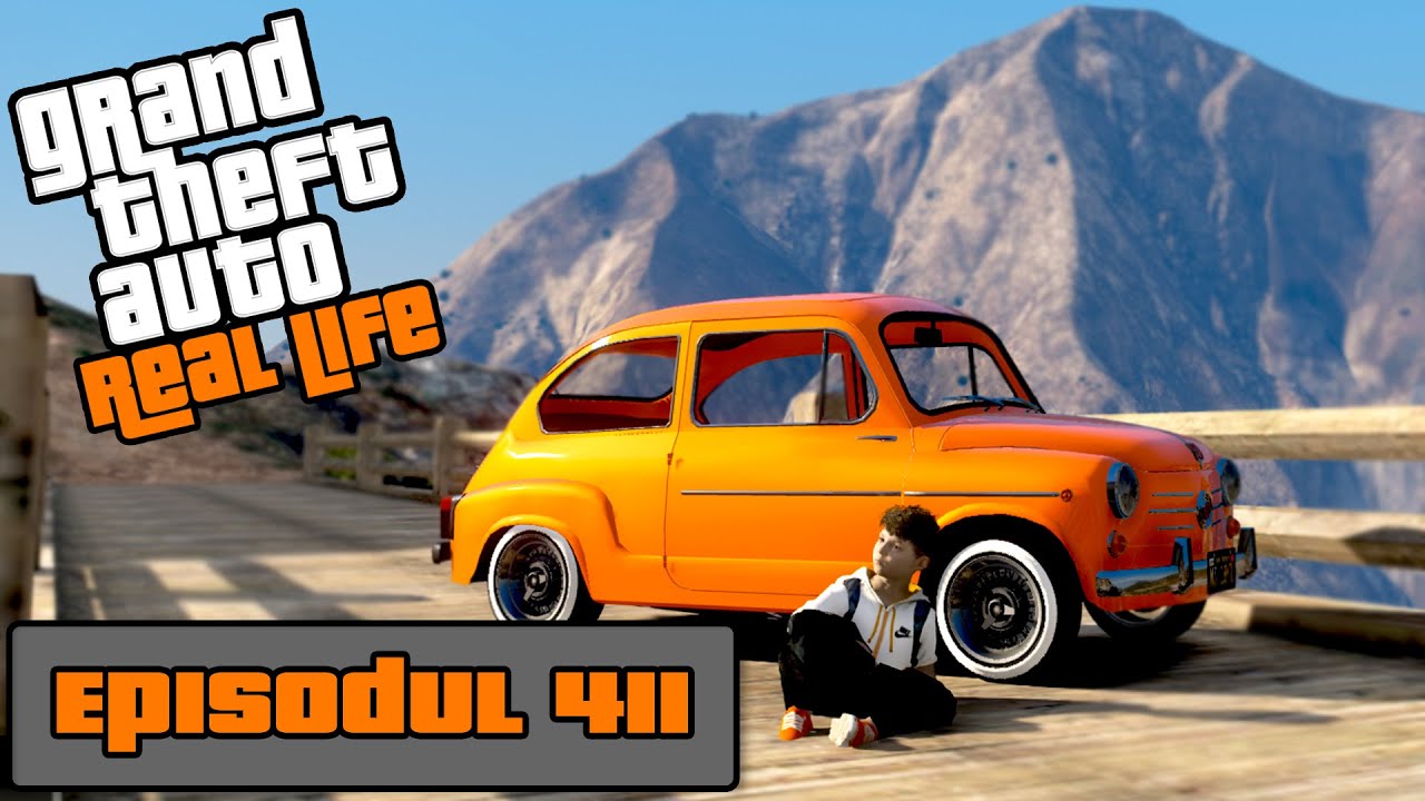 GTA Real Life | Mihăiță merge la VOPSIT + SCHIMBAT ROȚI cu mașinuța ! | Episodul 411
