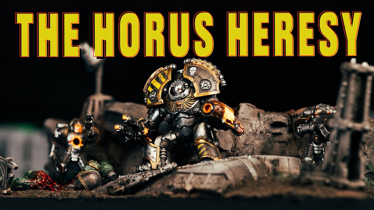 Создаем эпическую диораму Warhammer Horus Heresy!