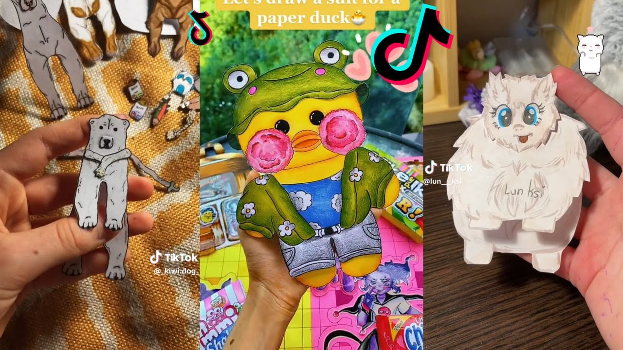 Paper Animals - DIY TikTok Compilation #16