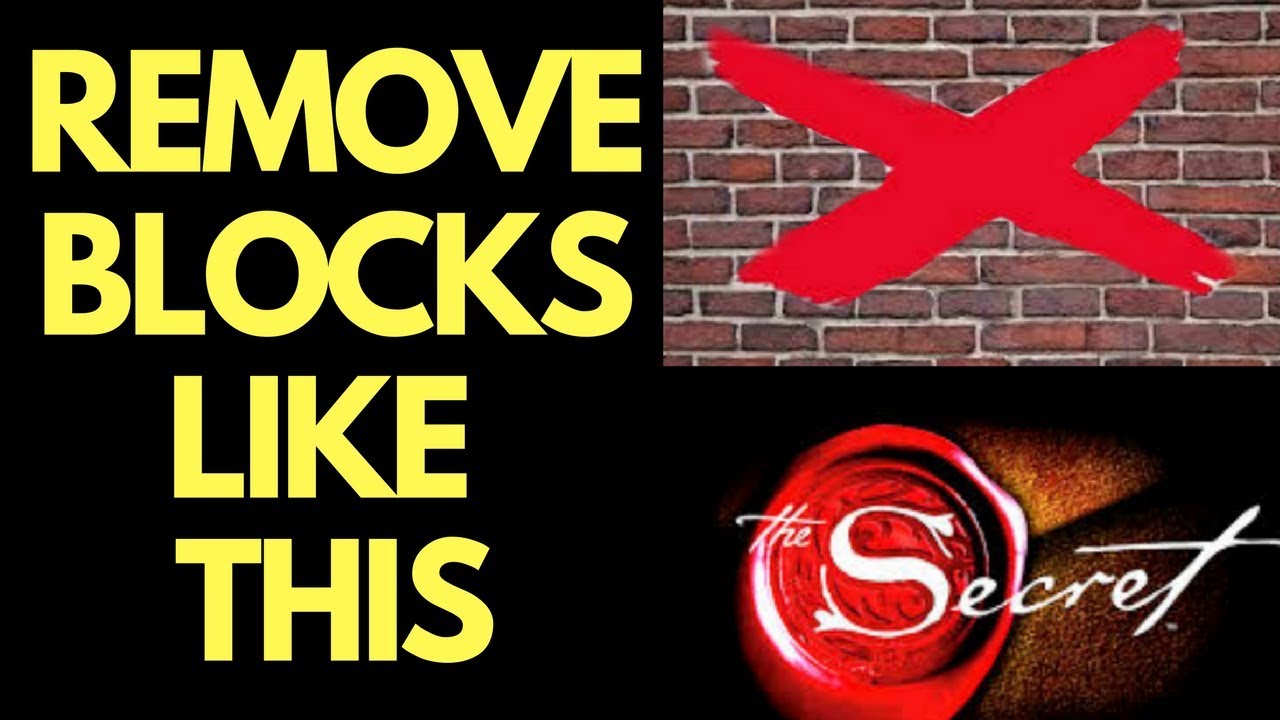 3 Biggest Law of Attraction Blocks and How to Remove Them