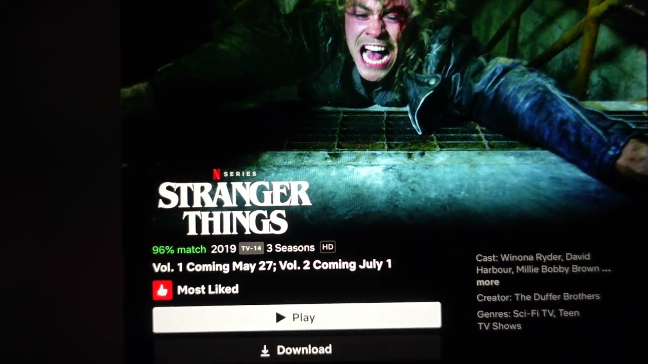 Currently  Binge Watching Stranger Things