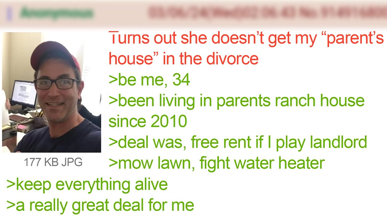 Ex-Wife Crashed Out After Receiving Nothing In The Divorce | 4Chan Greentext Stories