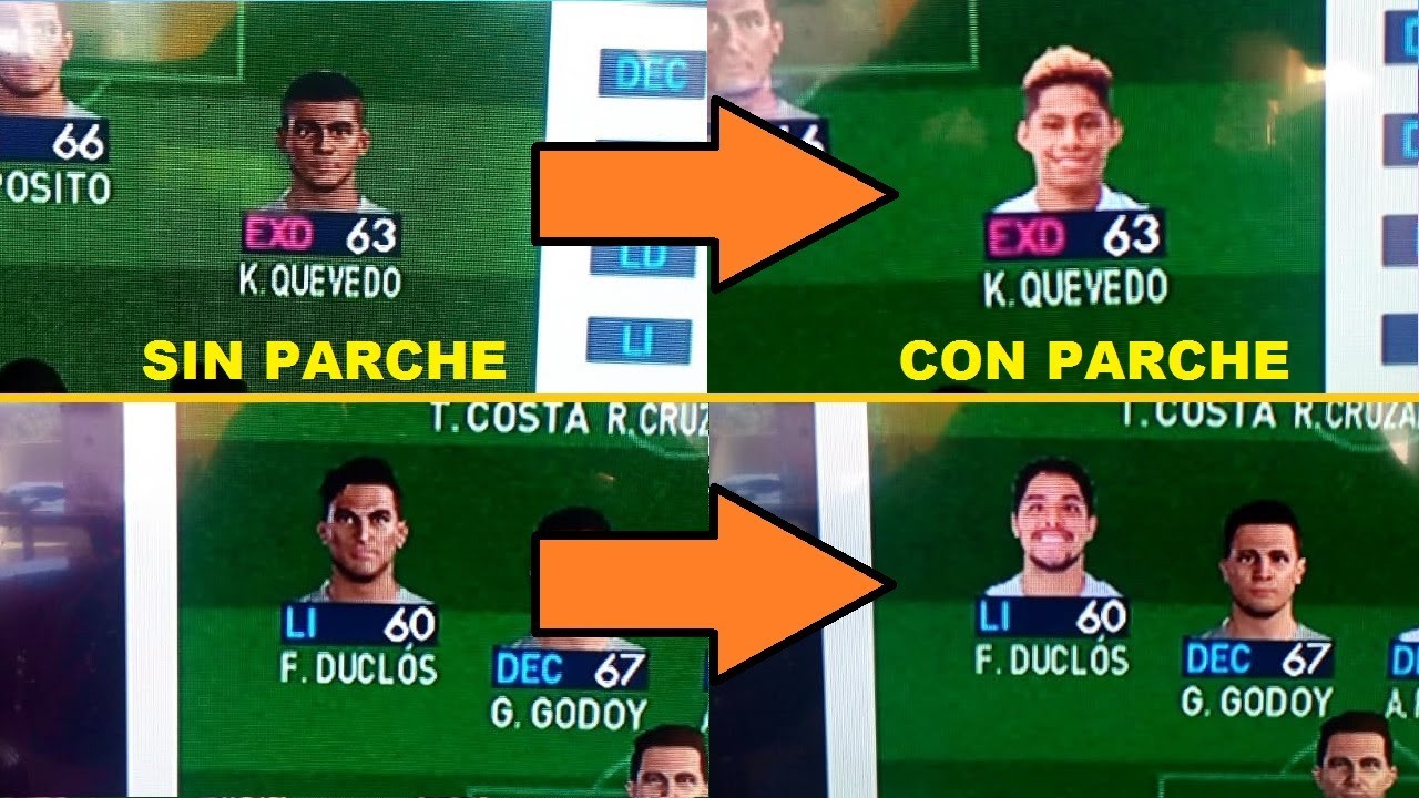 Crear parche de minifaces [PES 2018 PS3]