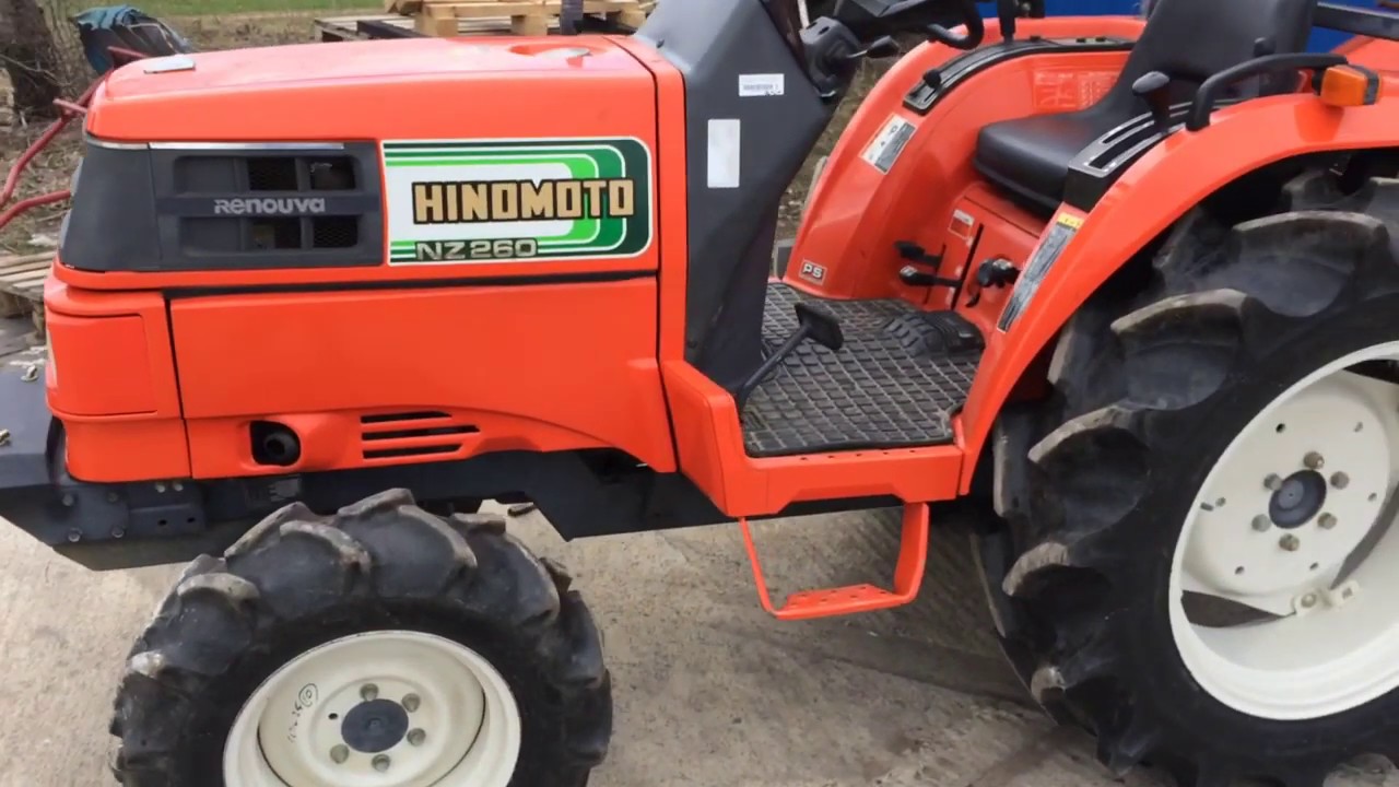 HINOMOTO NZ260 (KUBOTA GT-8) | #traktorita