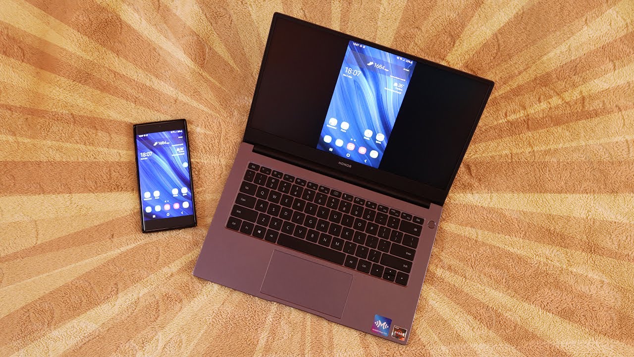 EKRAN TELEFONA NA LAPTOPU