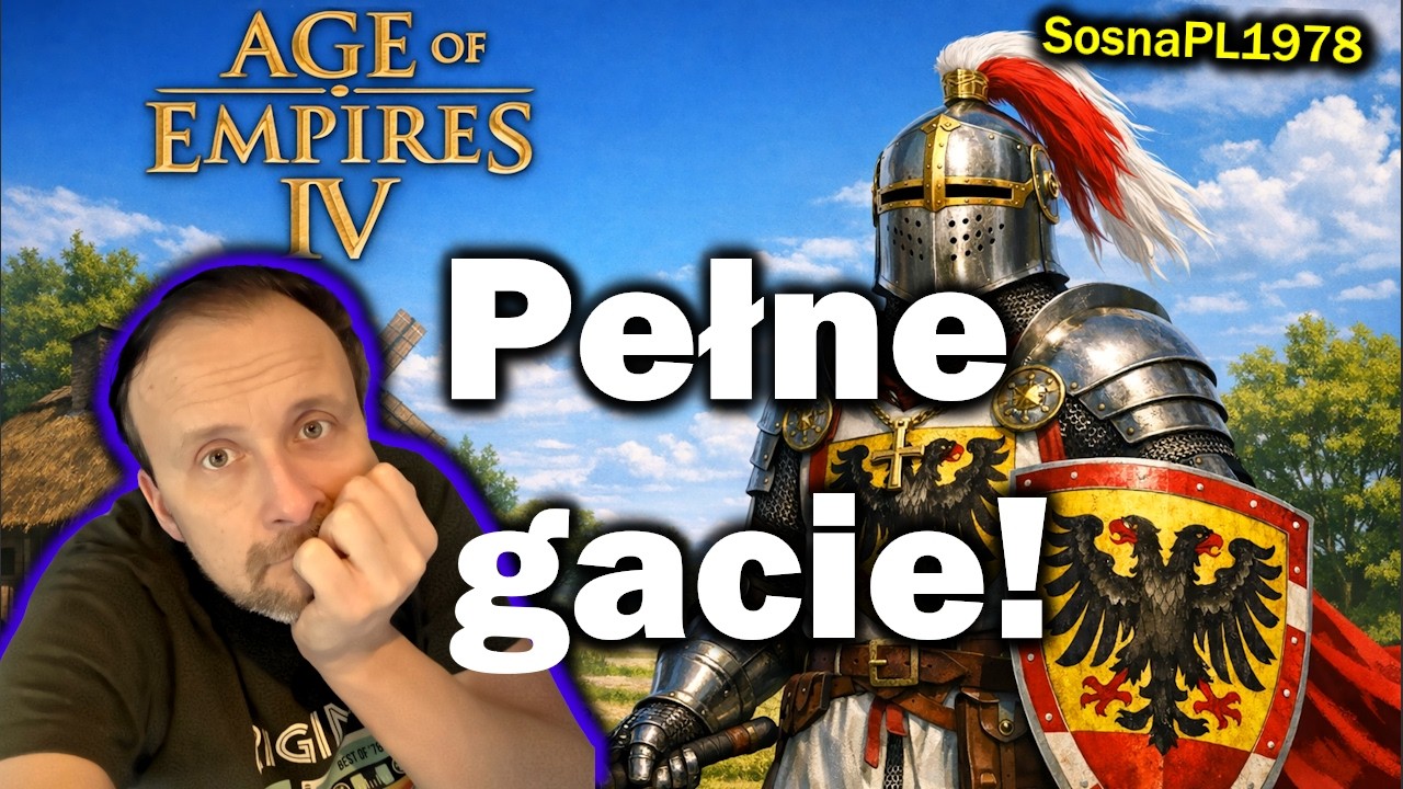 AGE of EMPIRES 4 | DAŁEM Z SIEBIE WSZYSTKO - Pojedynek - poziom średni | SosnaPL
