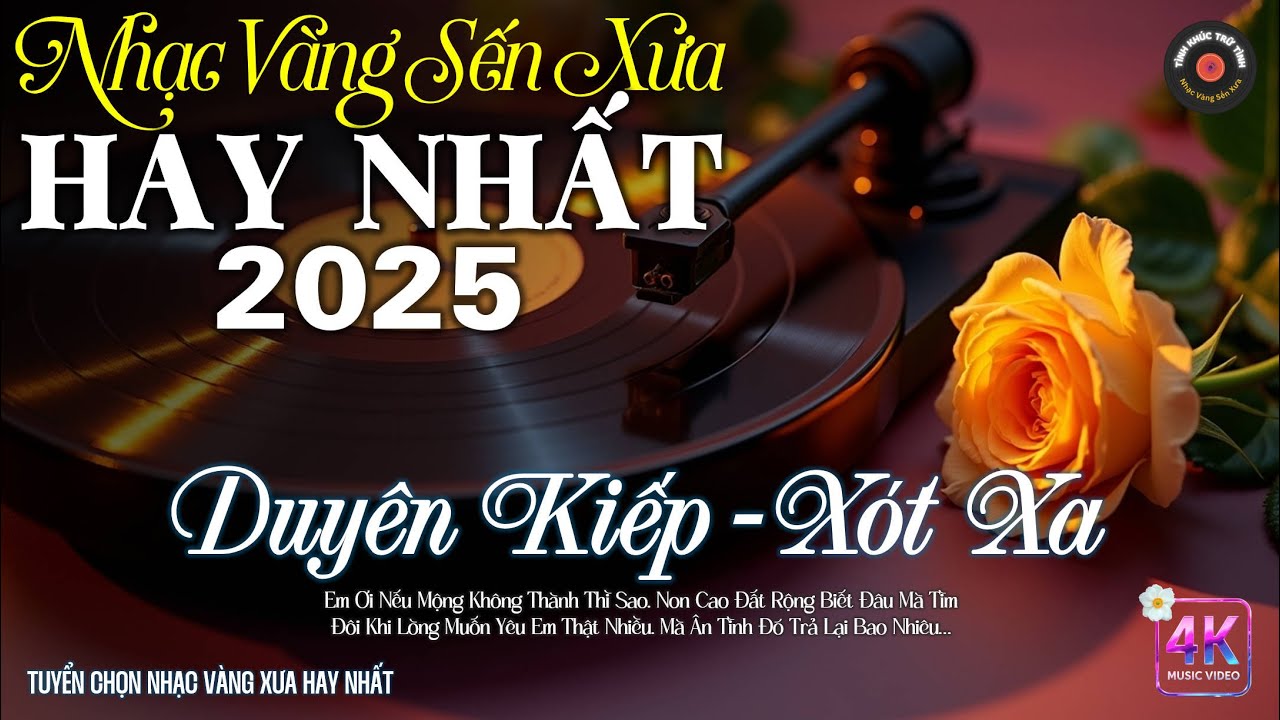 Nhạc TÌNH CA BOLERO Trữ Tình HAY NHẤT, ĐỘC LẠ 2025 - Nhạc Vàng Sến Xưa Chọn Lọc CỰC KỲ DỄ NGHE
