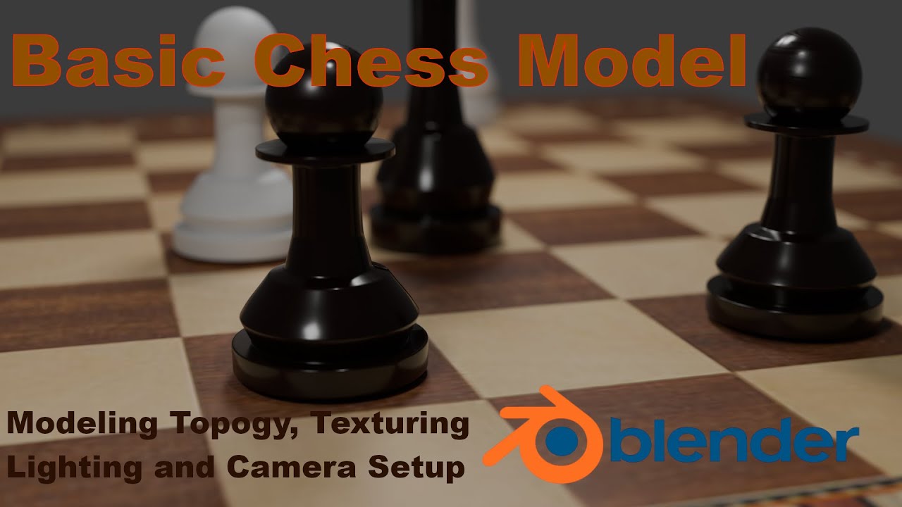 How to create or model Chess in Blender |Munawar 3D| https://www.youtube.com/@MunawarAbbas-v9e