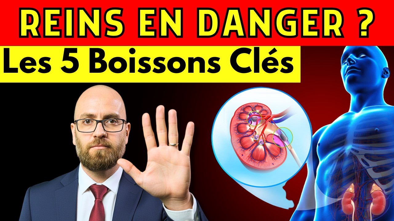 Vos Reins Peuvent Souffrir en Silence… Voici les 5 Boissons à Privilégier