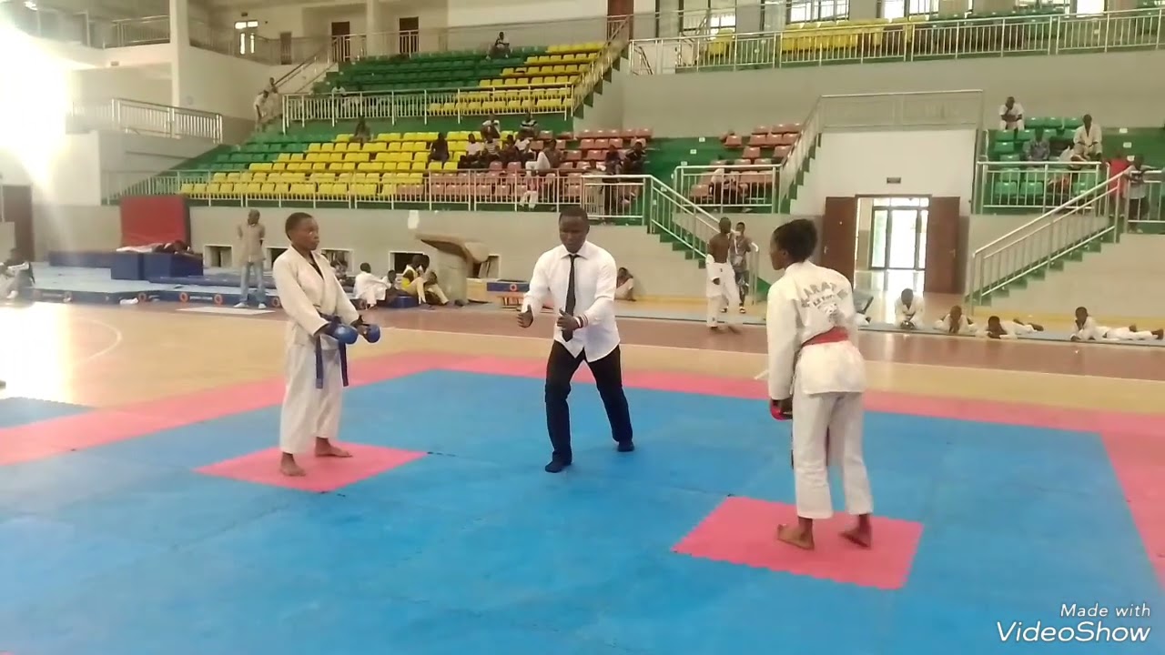 les combats de la championne de Brazzaville en nihon Taï jitsu