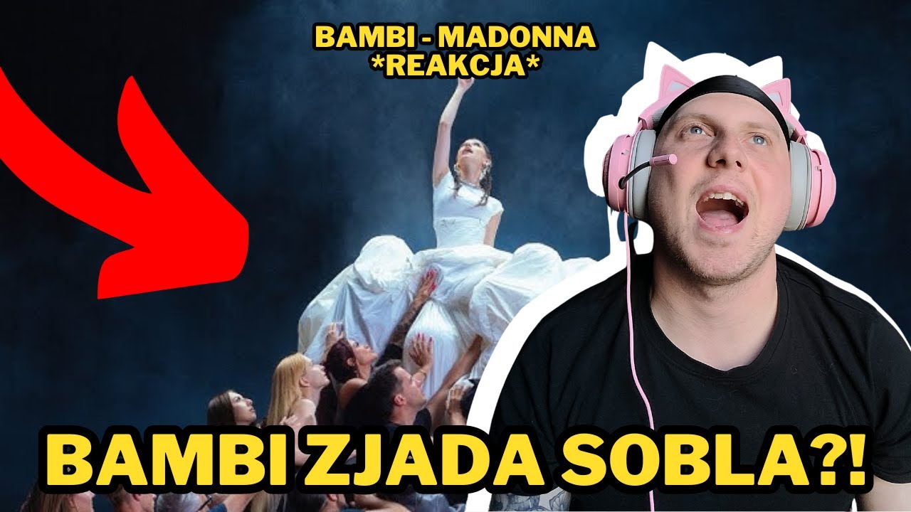 BAMBI - MADONNA *BAMBI WIĘKSZA OD MATY?!* reakcja premigiusz