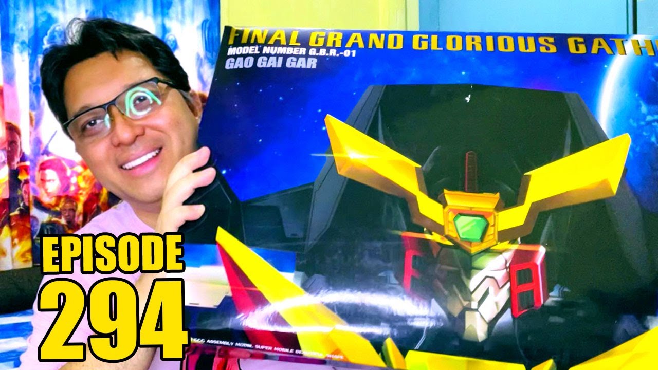 Unboxing And Building A Super Cool Gaogaigar Model Kit From GM!