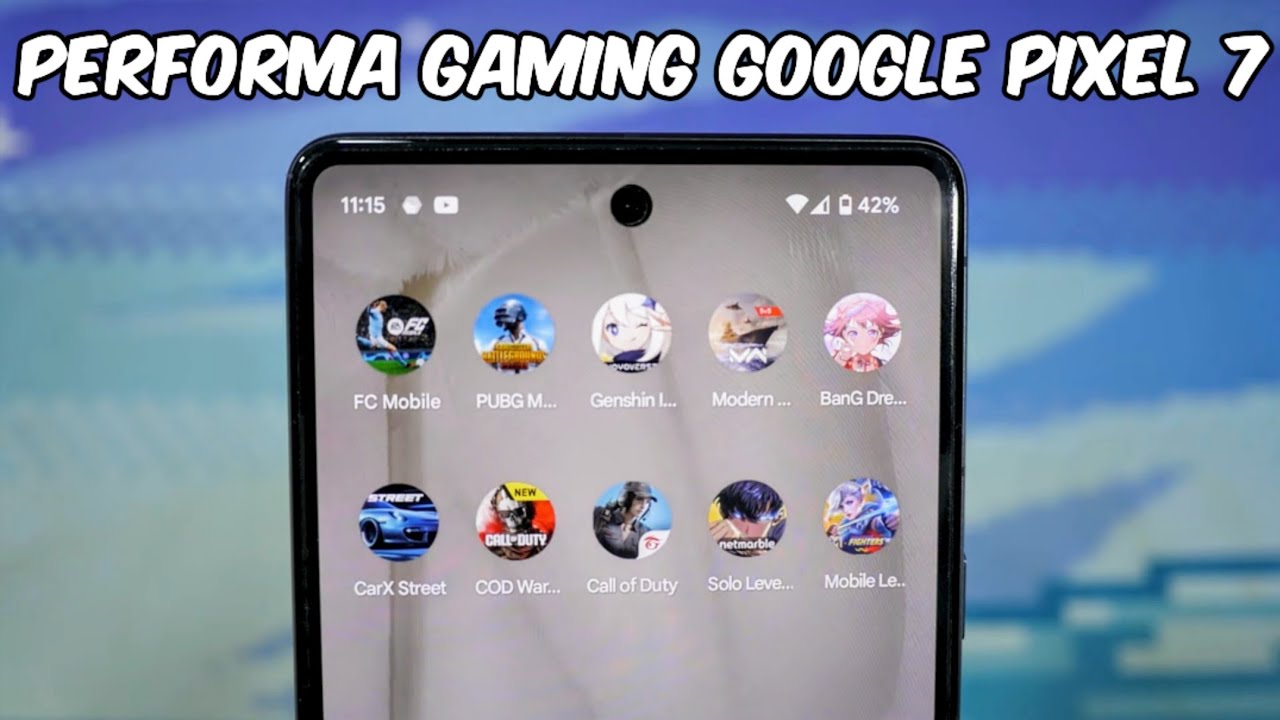 YA BEGITU LAH...!! GOOGLE PIXEL 7 GAMING TEST DI TAHUN 2024