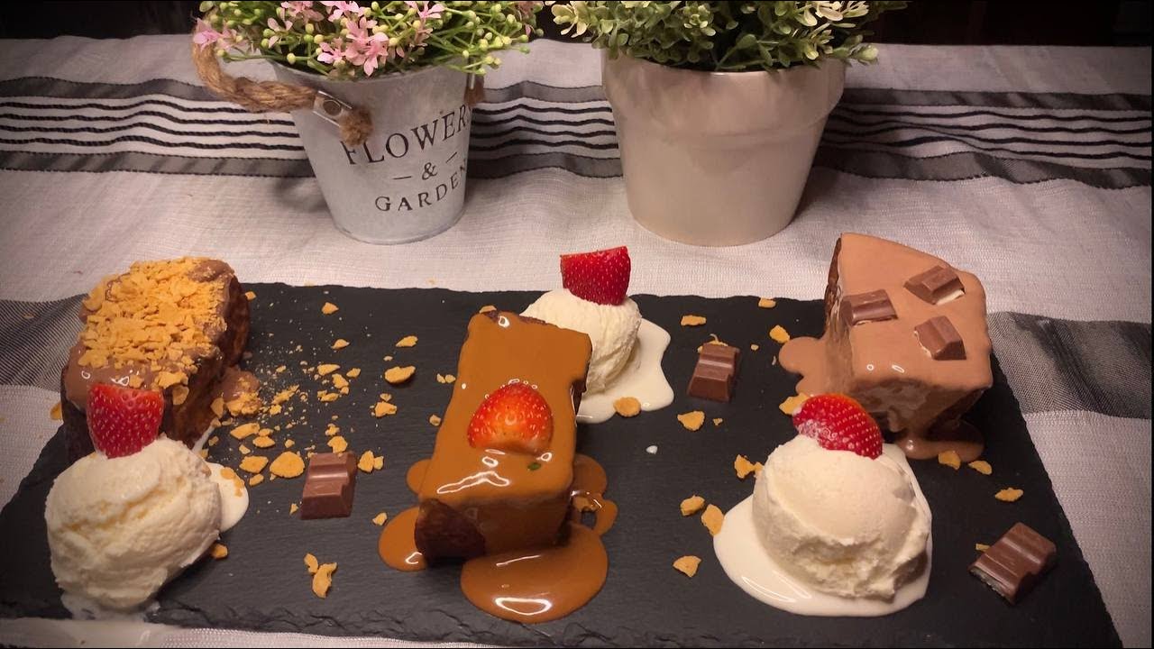 فرنش توست بثلاث نكهات وبطعم لايوصف French Toast with three flavors