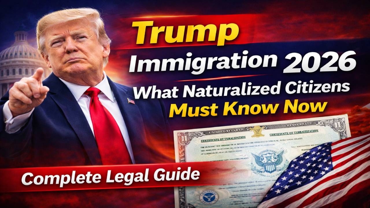Trump Immigration Policy 2026: What Naturalized Citizens Must Know Now – Complete Legal Guide