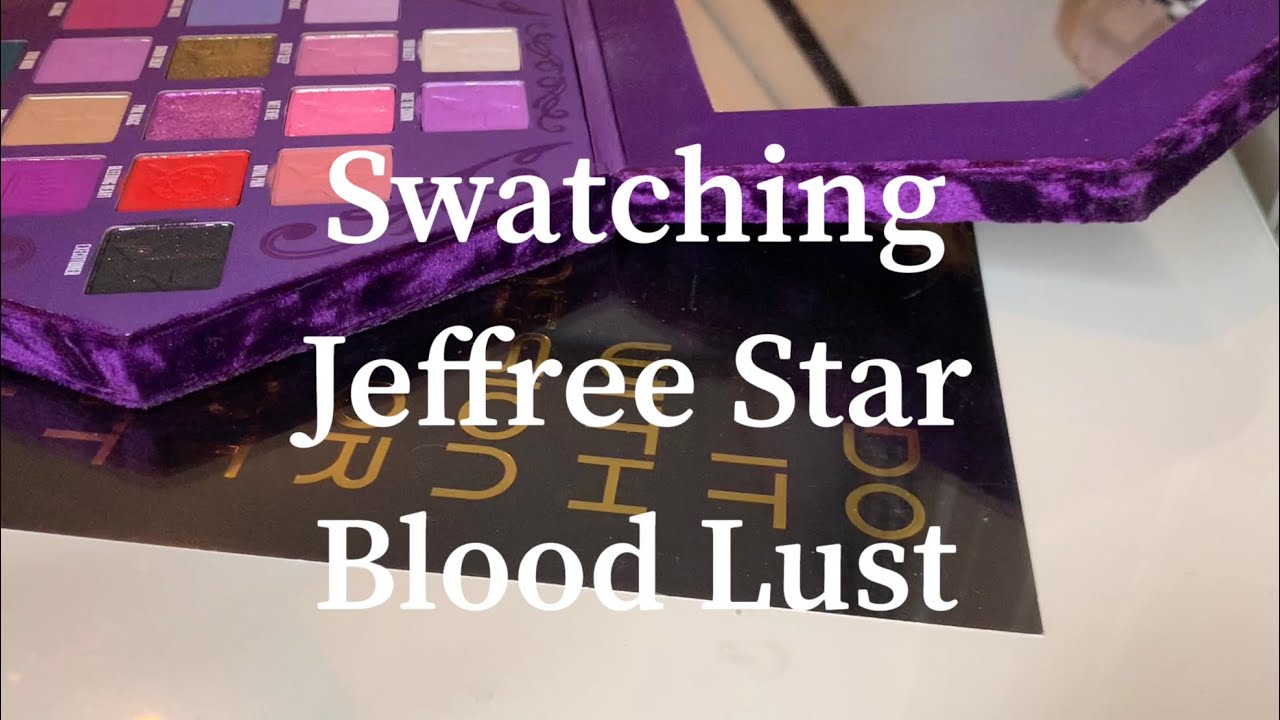 Swatch Sunday Swatch Party - Jeffree Star Blood Lust