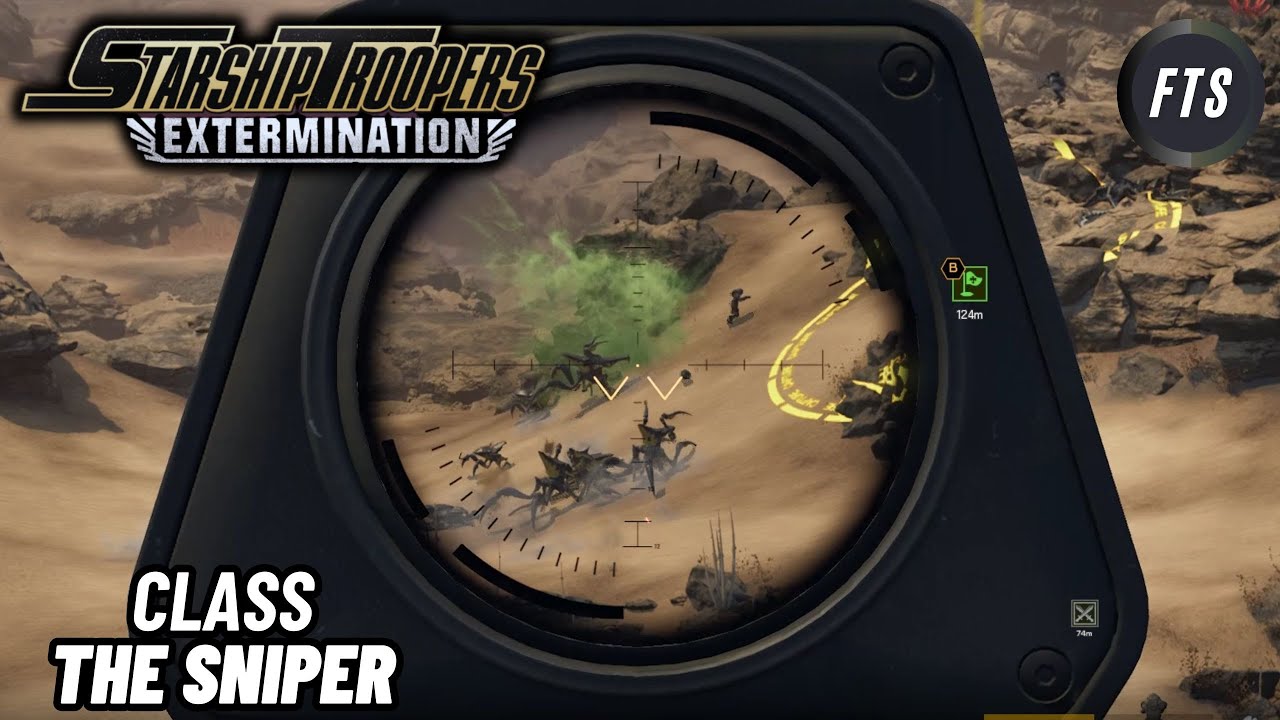 Starship Troopers: Extermination | Advance and Secure | Sniper | Hard | No Commentary | #205