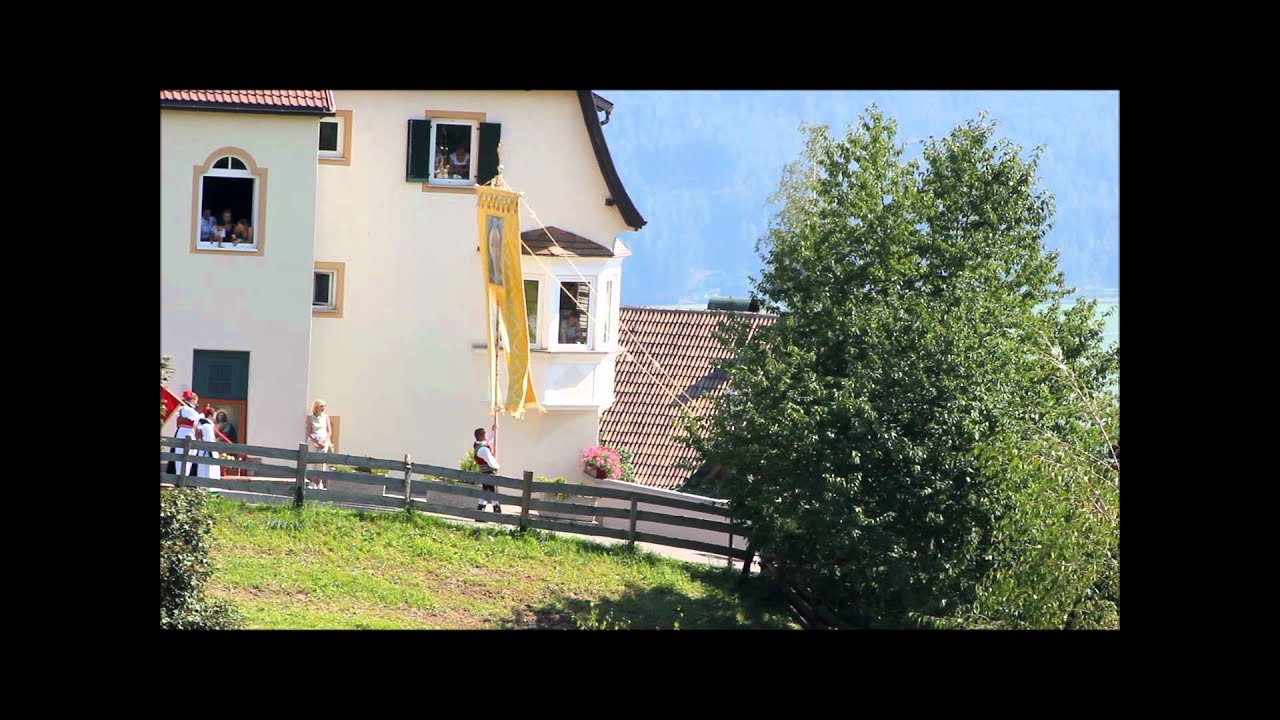 Hoch unser Frauentag-Prozession mit der Musikkapelle Lengmoos