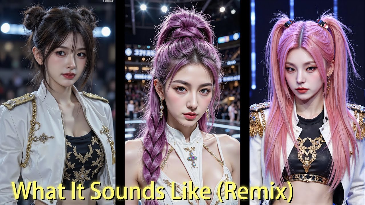 Magical Melody#30 What It Sounds Like(Remix)#huntrix #kpopdemonhunters #rumi #mira #zoey #sajaboys