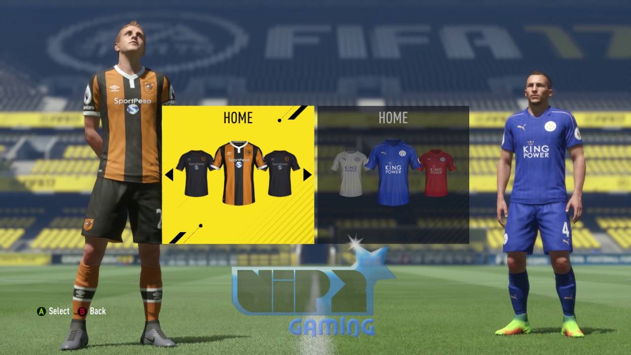 FIFA 17   PREMIER LEAGUE KITS