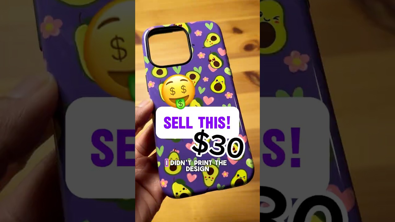How to Sell Phone Case on Etsy Without Inventory #printondemand #profitablebusiness