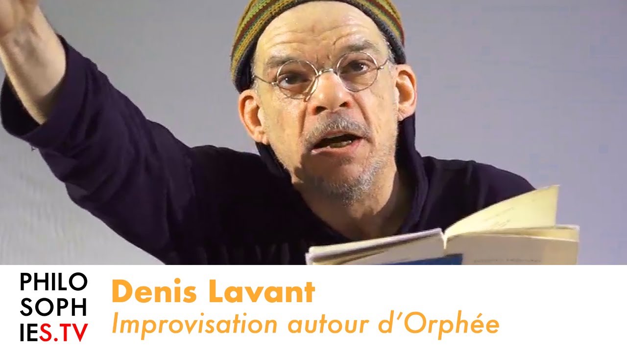 Improvisation autour d'Orphée - Denis Lavant