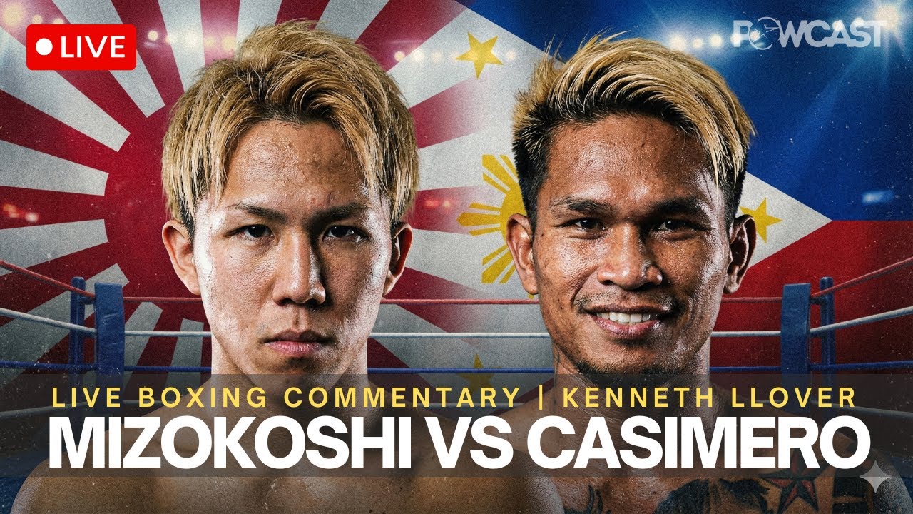 John Riel Casimero vs Tom Mizokoshi Boxing Live Commentary Plus Kenneth Llover vs Sailike