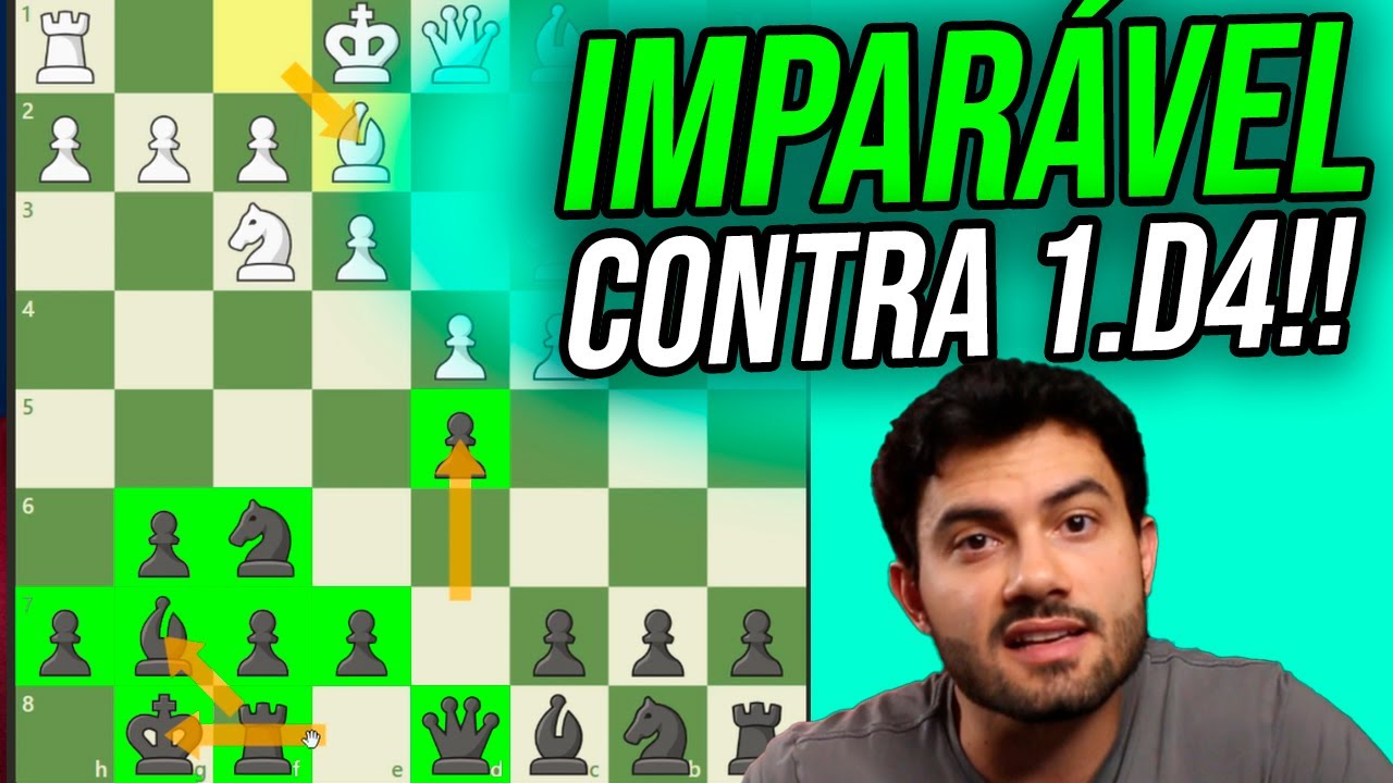 A MELHOR DEFESA contra d4!!  Speedrun Xadrez Online #ep76