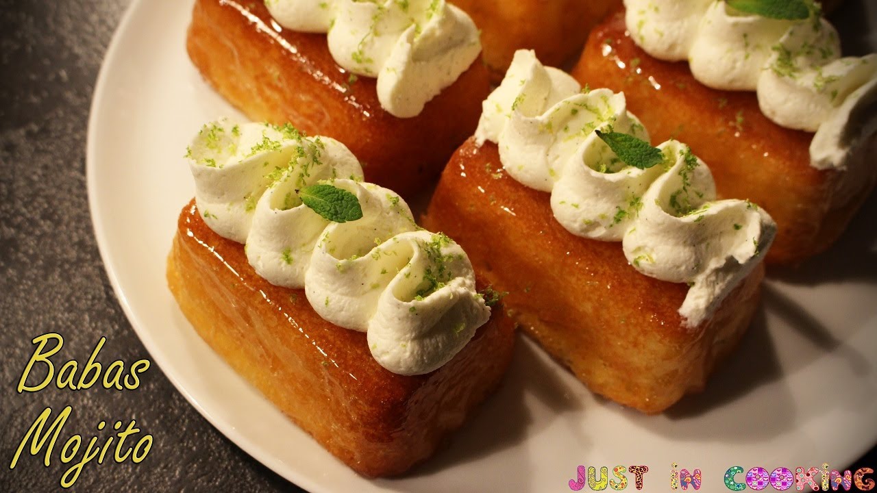 Recette de Babas au Rhum revisités façon Mojito