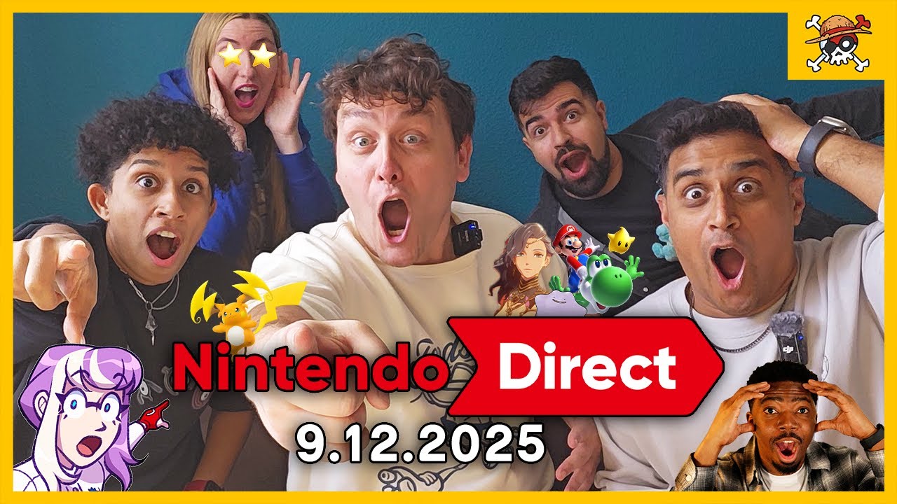 Nintendo Direct 9.12.2025 - RogersBase Reacts
