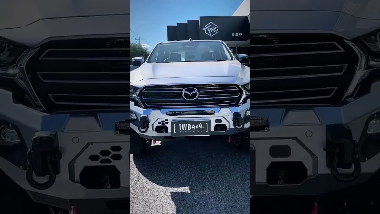 Fresh new #mazdabt50 near on unrecognisable with a couple of clean upgrades 😈