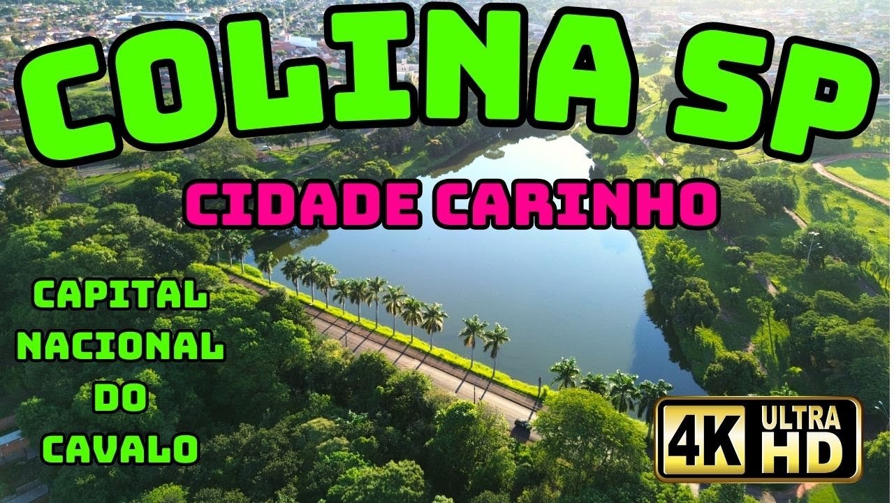 (4K) COLINA SP - CIDADE CARINHO E CAPITAL NACIONAL DO CAVALO