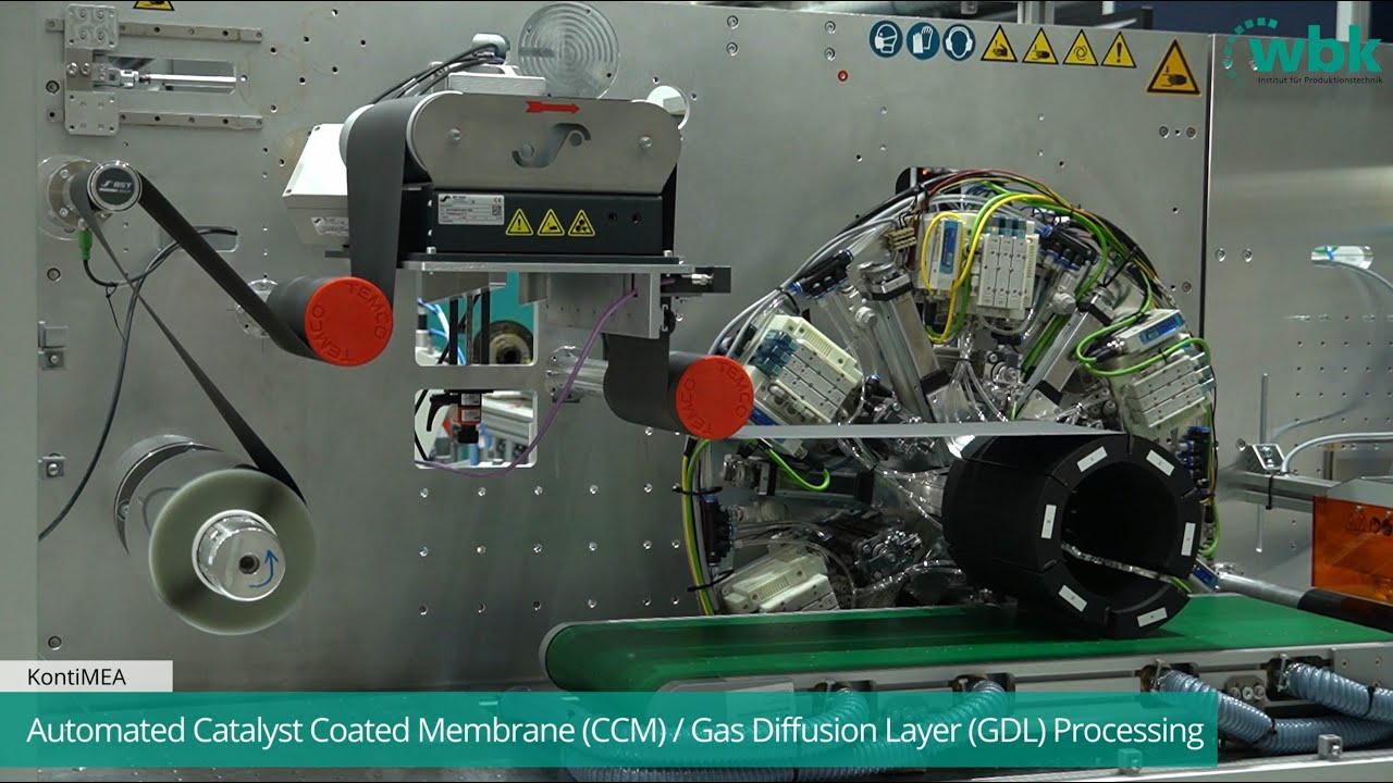 MEA Assembly for Fuel Cell Production: Increasing Productivity and Economic Efficiency (KontiMEA)