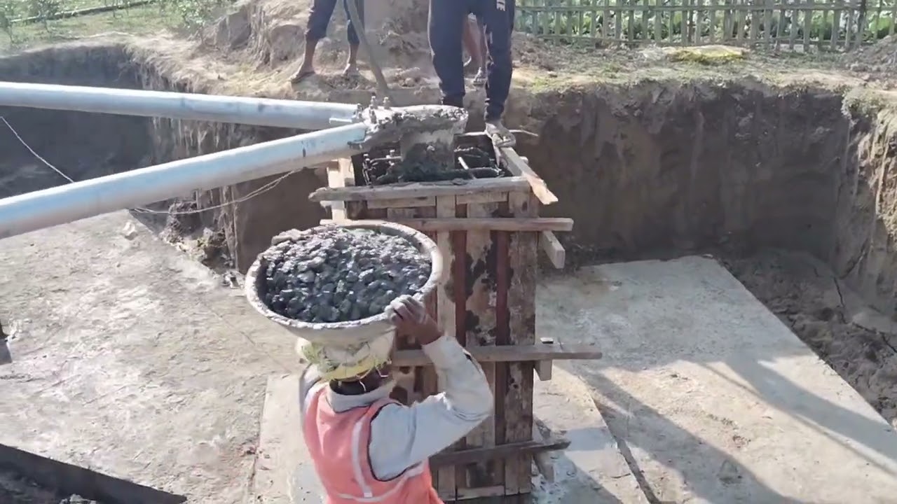 Elite 403 Tower C2 and C3 Casting in Progress! #tower #vlog #trending #video #casting #civilwork