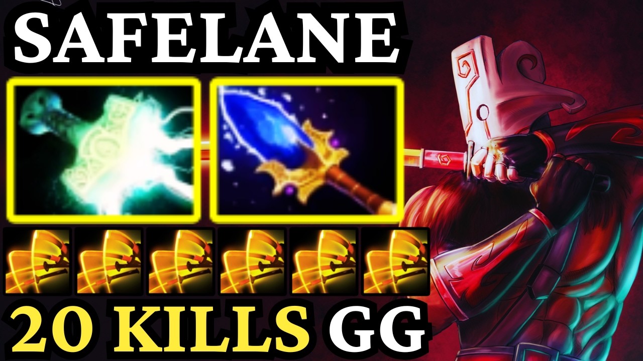 🔥 Juggernaut Carry is BROKEN &mdash; 20 Kill Slashing Enemies 🔥 Dota 2 Gameplay