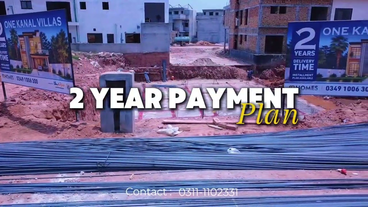 Construction Update | 1 Kanal Luxury Villas - Park View City Islamabad