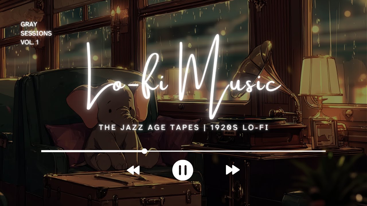 Gray Sessions Vol. 1 |🎙️ The Jazz Age Tapes | 1920s Lo-fi Jazz with Trumpet & Vintage Groove