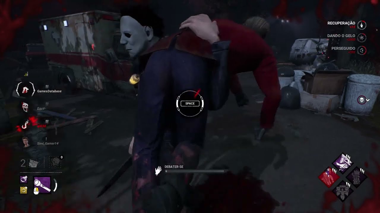 Dead by Daylight- Jogando de Felix Richter contra O Vulto (Frio de Matar) #-146