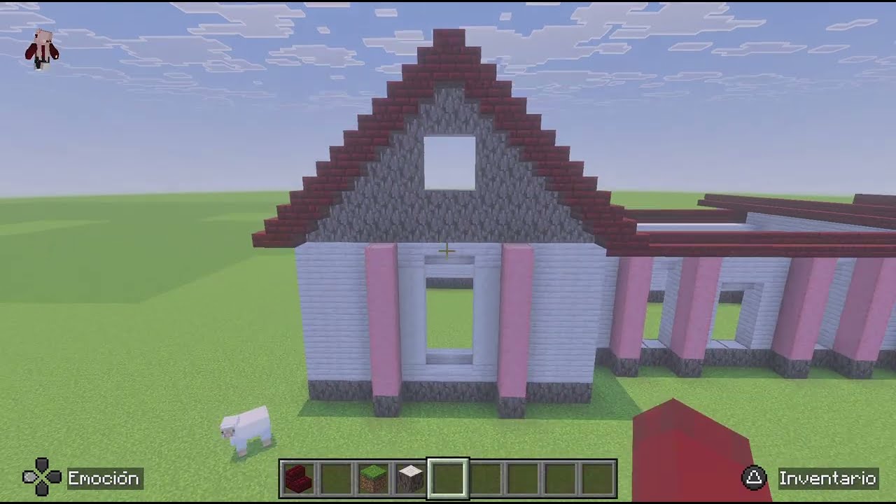 Minecraft Casa Sencilla de colores de San Valentín parte 2