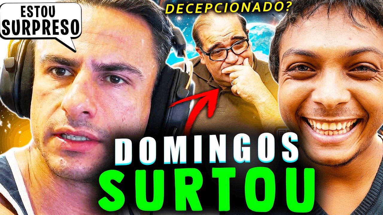 SUPER XANDÃO REAGINDO - DOMINGOS VIROU CRIACIONISTA E DEIXOU O SERJÃO TRISTE