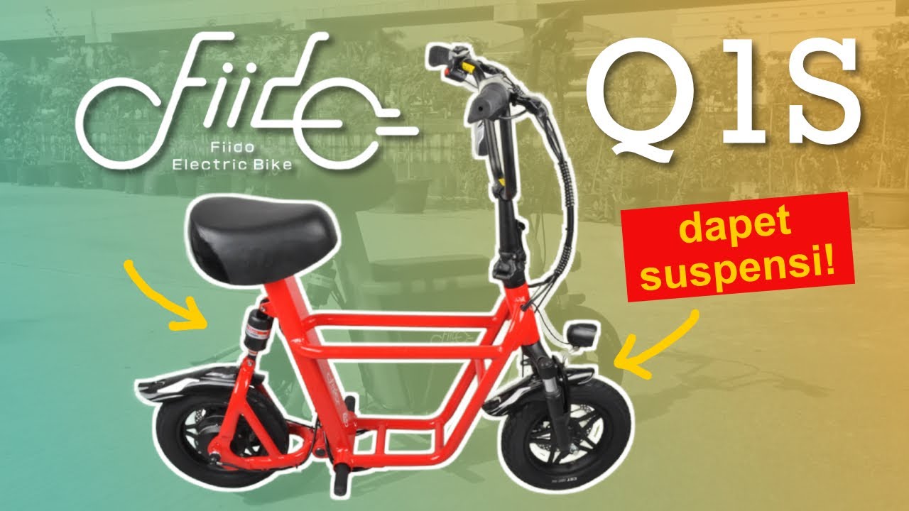 FIIDO Q1S SEPEDA LISTRIK ANTI GOWES | REVIEW INDONESIA