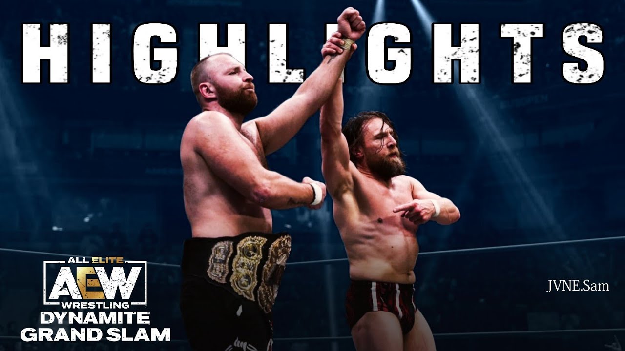 Jon Moxley Vs Bryan Danielson - AEW World Championship - AEW Grand Slam - 21/9/2022 - Highlights.