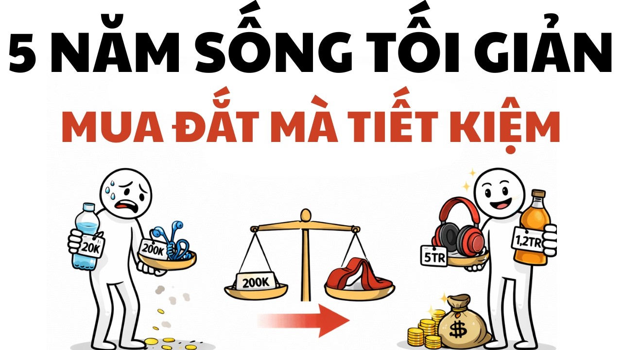 5 Năm Sống Tối Giản: Những Món Càng Đắt Lại Càng Tiết Kiệm Tiền