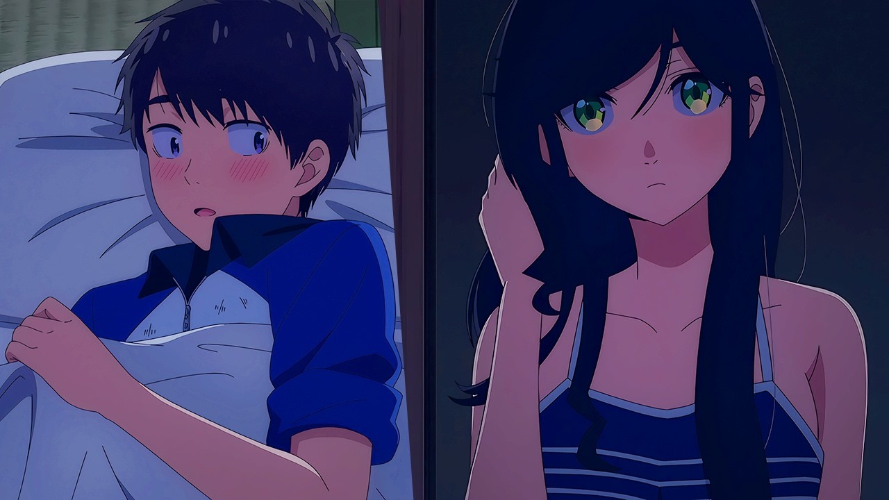 Cuando tu WAIFU confía tanto en ti que no le molesta pasar la NOCHE CONTIGO