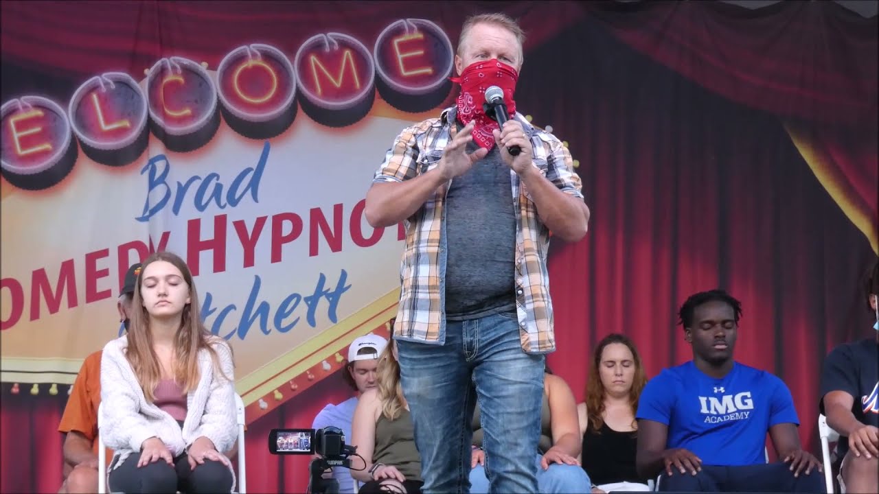 Brad Matchett Comedy Hypnotist 2021 at South Florida Fair