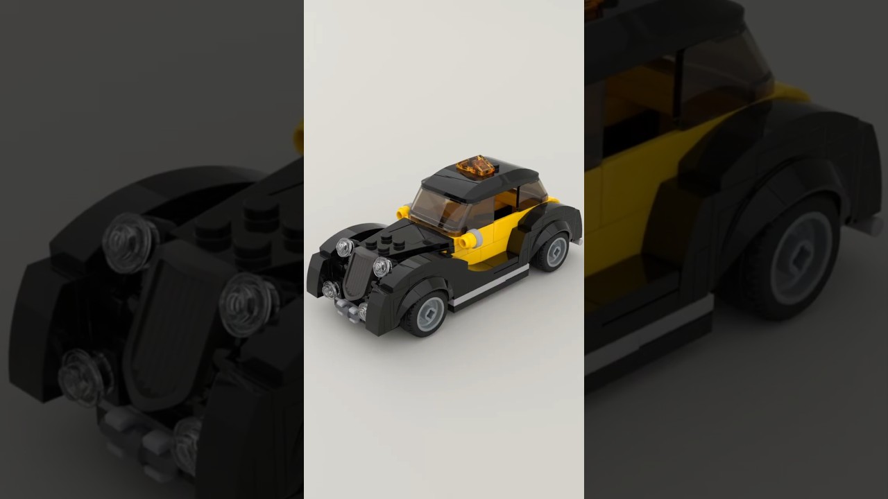 LEGO 40532 Vintage Taxi Satisfying Speed Build 