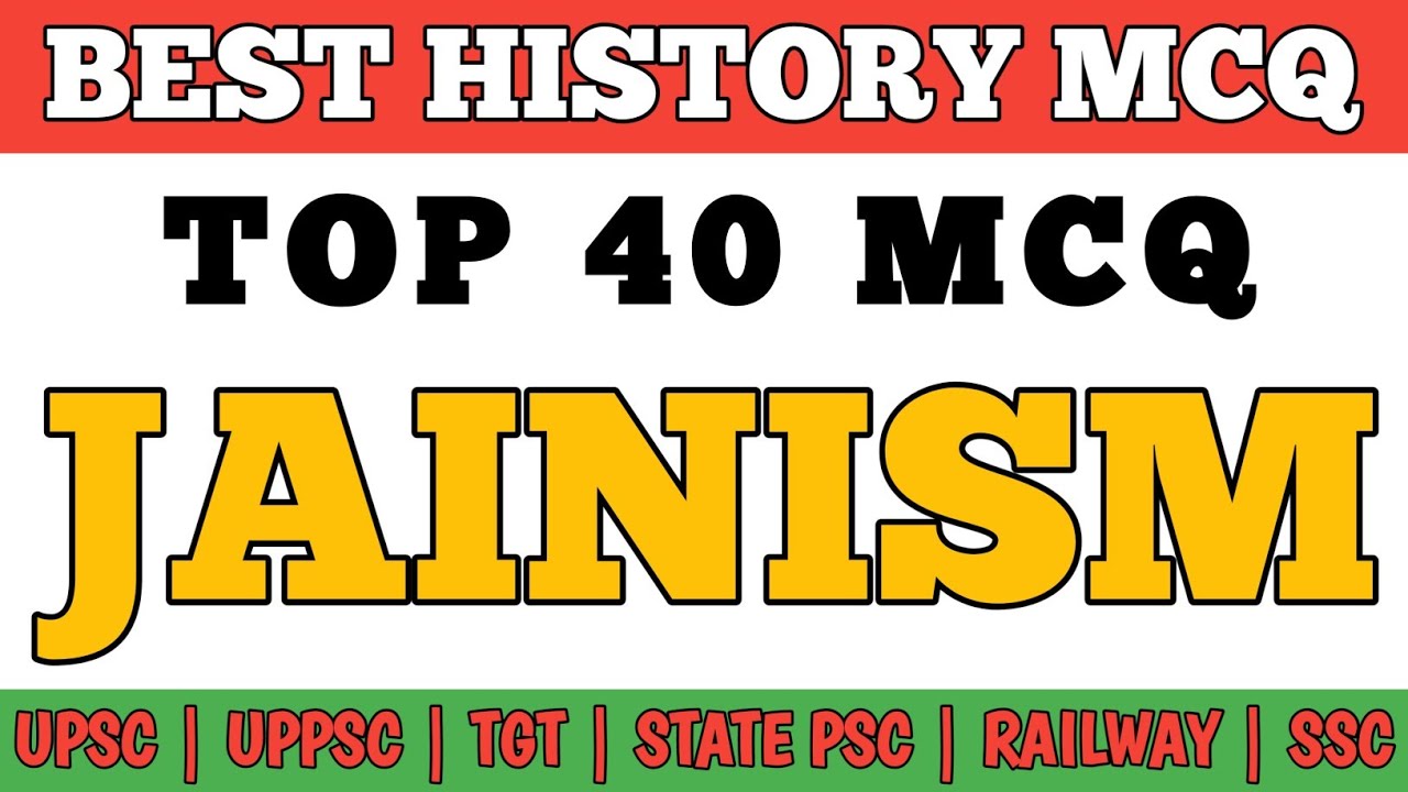 Best MCQ Jainism | जैन धर्म | Ancient History | History MCQ #mcqncert #jainism